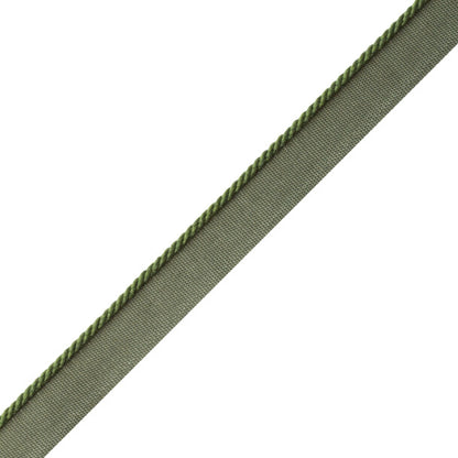 1/8" Cambridge Cord With Tape Trim by Samuel & Sons in Basil