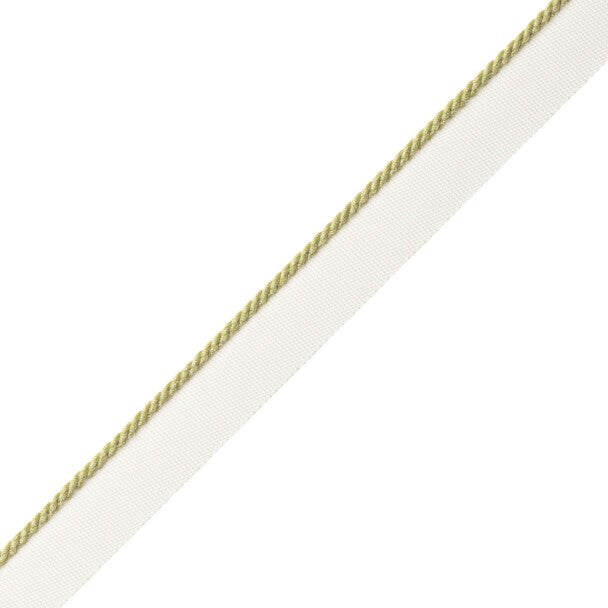 1/8" Cambridge Cord With Tape Trim by Samuel & Sons in Wasabi