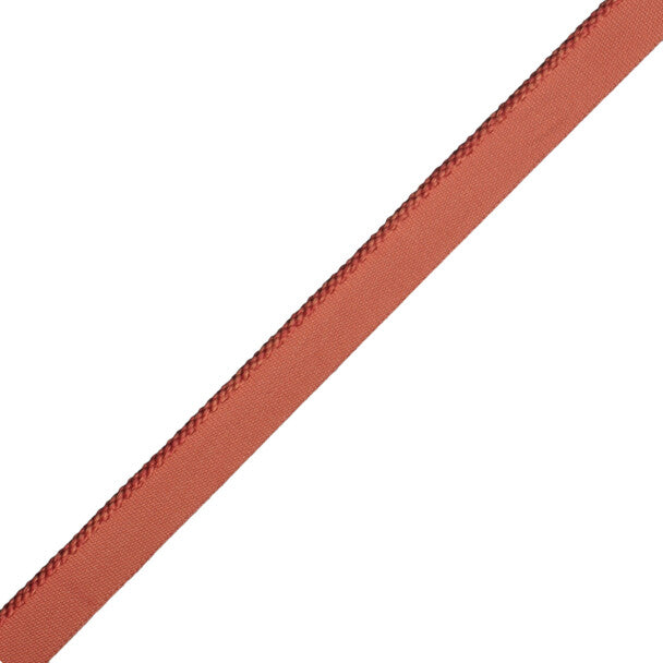 1/8" Cambridge Cord With Tape Trim by Samuel & Sons in Paprika
