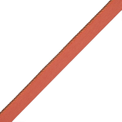 1/8" Cambridge Cord With Tape Trim by Samuel & Sons in Burnt Orange