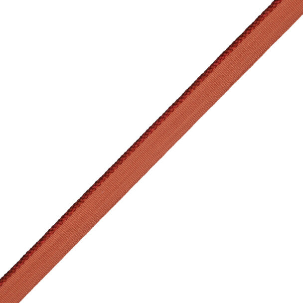 1/8" Cambridge Cord With Tape Trim by Samuel & Sons in Pompeian Red