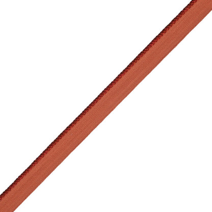1/8" Cambridge Cord With Tape Trim by Samuel & Sons in Pompeian Red
