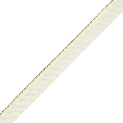 1/8" Cambridge Cord With Tape Trim by Samuel & Sons in Pearl