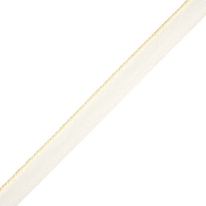 1/8" Cambridge Cord With Tape Trim by Samuel & Sons in Vanilla