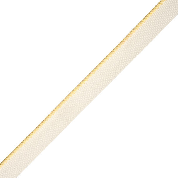 1/8" Cambridge Cord With Tape Trim by Samuel & Sons in Corn
