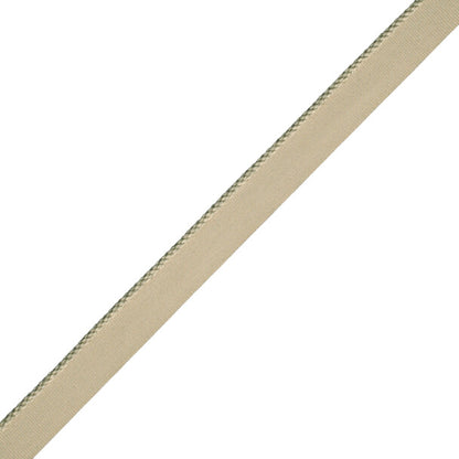 1/8" Cambridge Cord With Tape Trim by Samuel & Sons in Pewter
