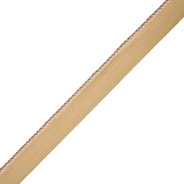 1/8" Cambridge Cord With Tape Trim by Samuel & Sons in Pebble