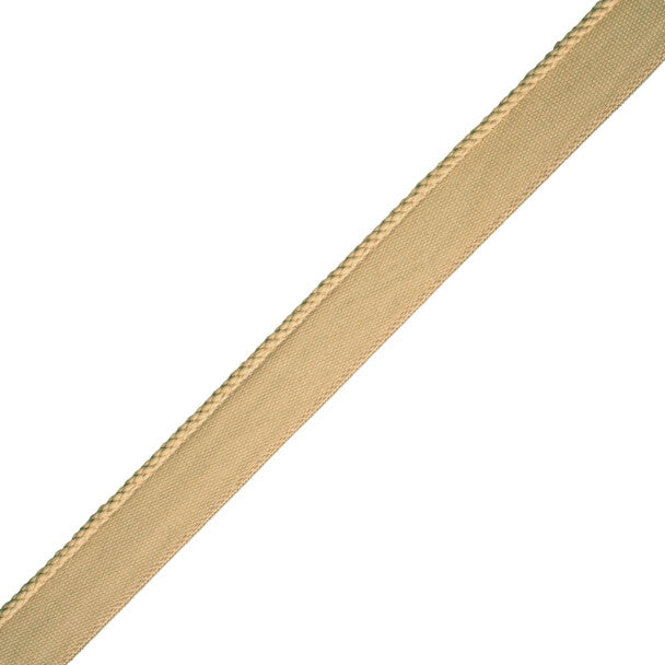 1/8" Cambridge Cord With Tape Trim by Samuel & Sons in Buckskin