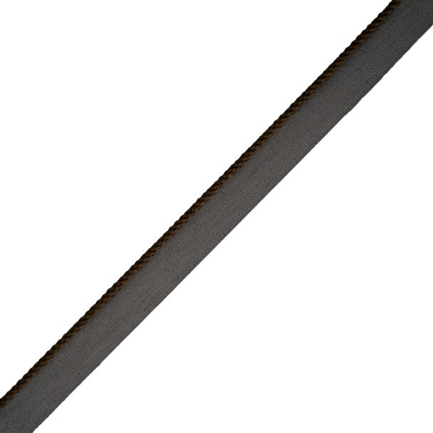 1/8" Cambridge Cord With Tape Trim by Samuel & Sons in Espresso