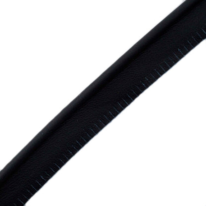 5/32" Leather Piping Trim by Samuel & Sons in Blue Black