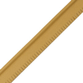 5/32" Leather Piping Trim by Samuel & Sons in Butternut
