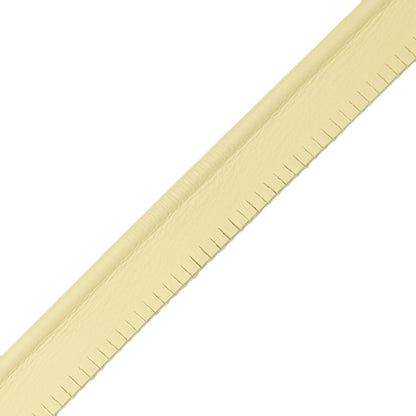 5/32" Leather Piping Trim by Samuel & Sons in Ivory