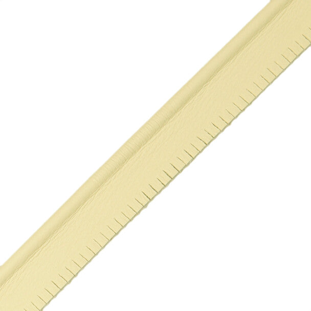5/32" Leather Piping Trim by Samuel & Sons in Ivory