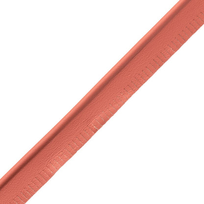 5/32" Leather Piping Trim by Samuel & Sons in Coral