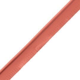 5/32" Leather Piping Trim by Samuel & Sons in Coral