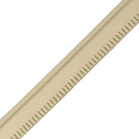 5/32" Leather Piping Trim by Samuel & Sons in Kilim Beige