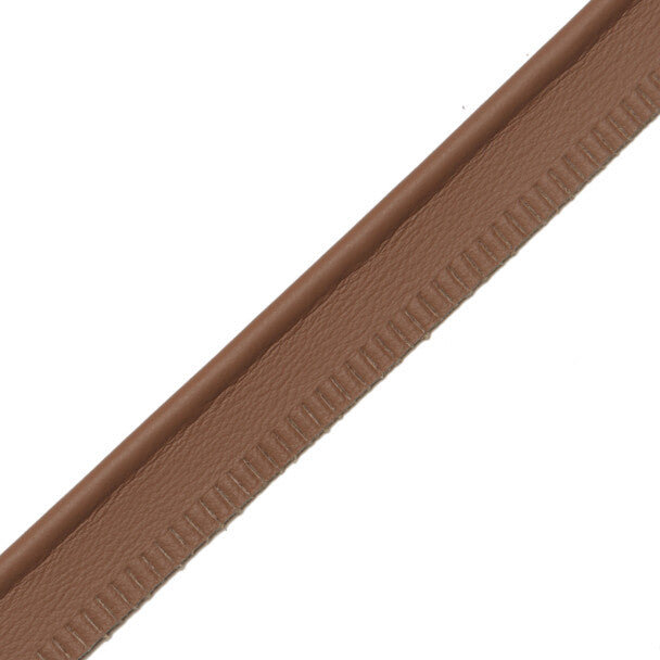 5/32" Leather Piping Trim by Samuel & Sons in Toast