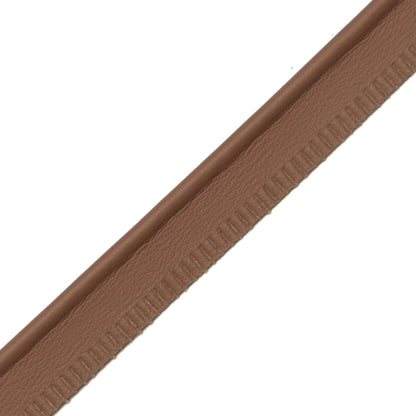 5/32" Leather Piping Trim by Samuel & Sons in Toast
