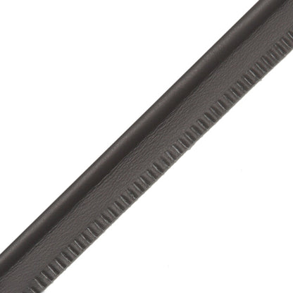 5/32" Leather Piping Trim by Samuel & Sons in Gunmetal