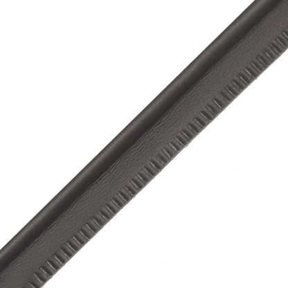 5/32" Leather Piping Trim by Samuel & Sons in Gunmetal