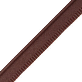 5/32" Leather Piping Trim by Samuel & Sons in Zinfandel