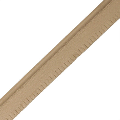 5/32" Leather Piping Trim by Samuel & Sons in Wet Sand