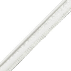 5/32" Leather Piping Trim by Samuel & Sons in Snow