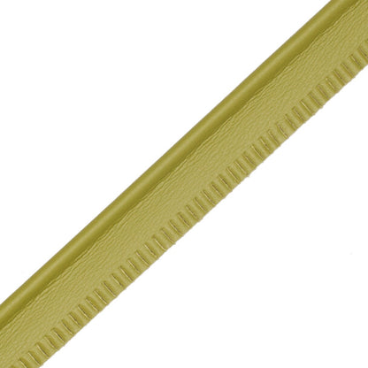 5/32" Leather Piping Trim by Samuel & Sons in Moss