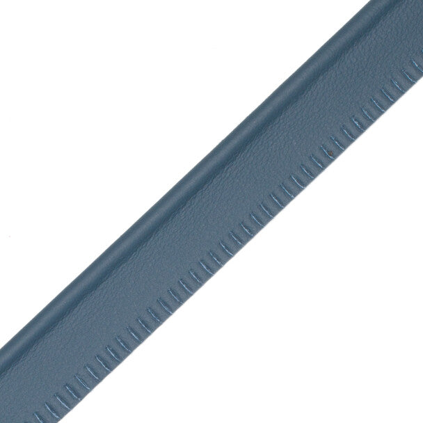5/32" Leather Piping Trim by Samuel & Sons in Ocean