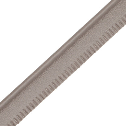5/32" Leather Piping Trim by Samuel & Sons in Granite