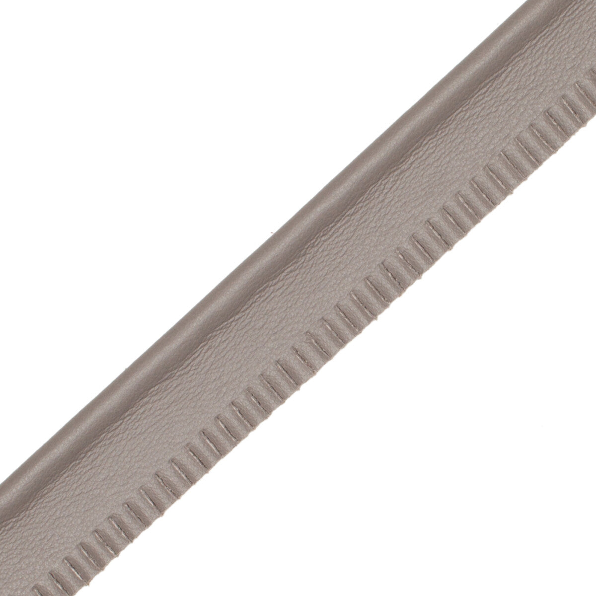 5/32" Leather Piping Trim by Samuel & Sons in Granite