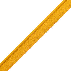 5/32" Leather Piping Trim by Samuel & Sons in Tangerine