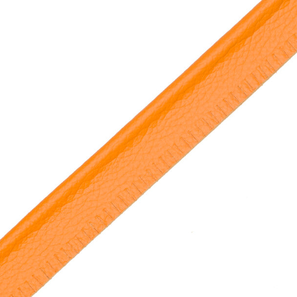 5/32" Leather Piping Trim by Samuel & Sons in Pumpkin