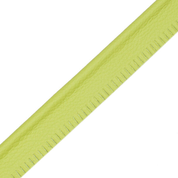 5/32" Leather Piping Trim by Samuel & Sons in Chartreuse