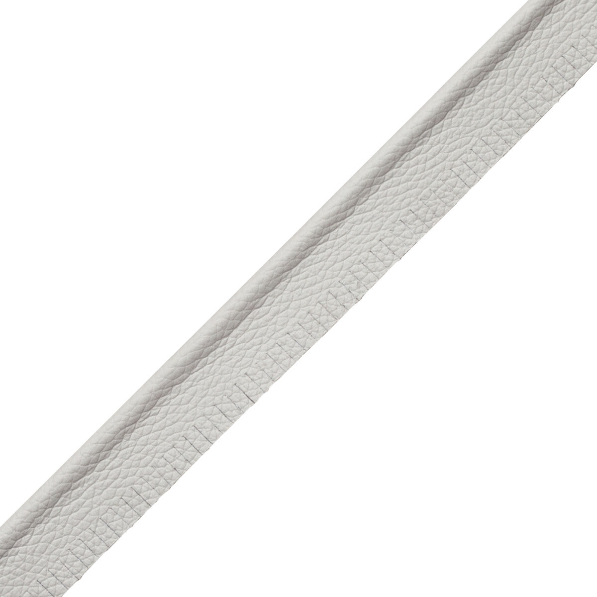 5/32" Leather Piping Trim by Samuel & Sons in Steel