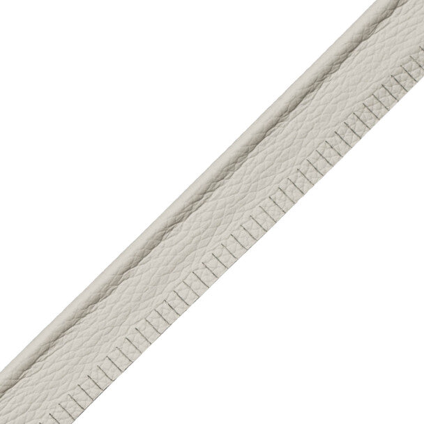 5/32" Leather Piping Trim by Samuel & Sons in Limestone