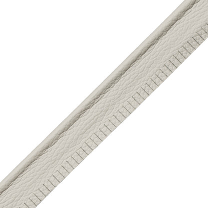 5/32" Leather Piping Trim by Samuel & Sons in Limestone