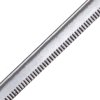 5/32" Leather Piping Trim by Samuel & Sons in Metallic Silver