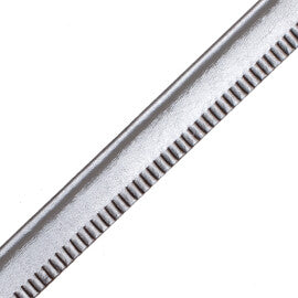 5/32" Leather Piping Trim by Samuel & Sons in Metallic Silver