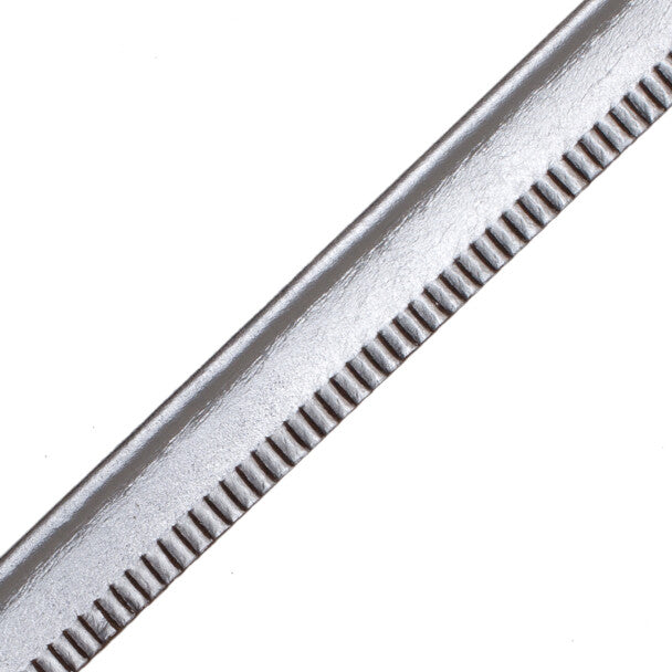 5/32" Leather Piping Trim by Samuel & Sons in Metallic Silver