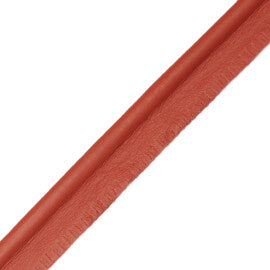 7/32" Leather Piping Trim by Samuel & Sons in Brick