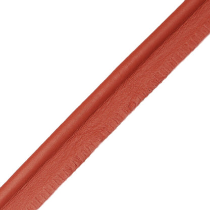 7/32" Leather Piping Trim by Samuel & Sons in Brick