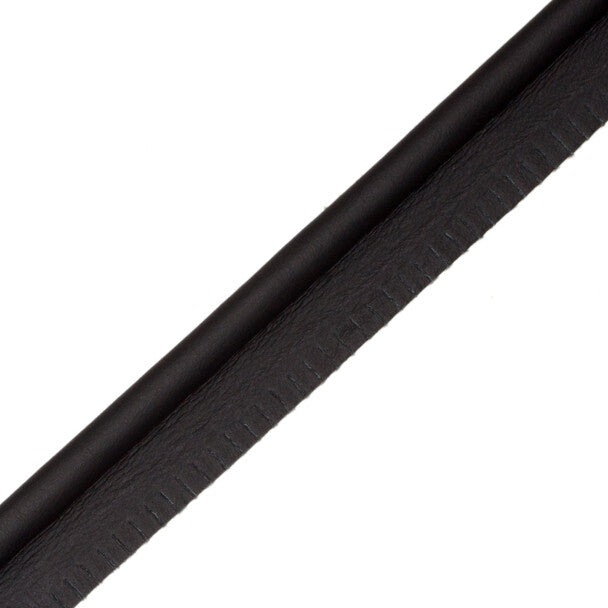7/32" Leather Piping Trim by Samuel & Sons in Onyx