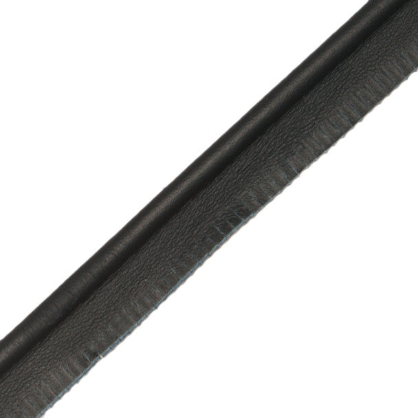 7/32" Leather Piping Trim by Samuel & Sons in Blue Black