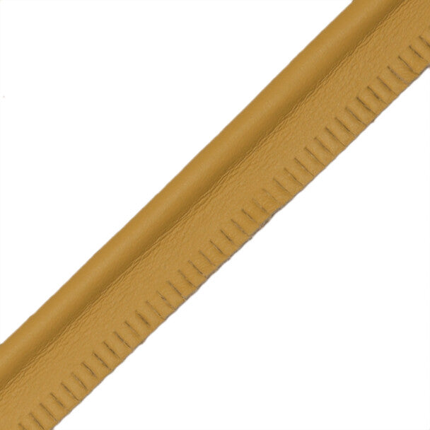 7/32" Leather Piping Trim by Samuel & Sons in Butternut