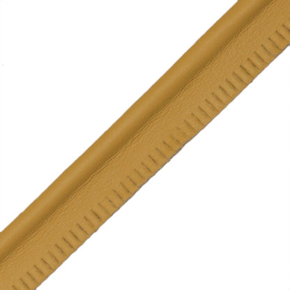 7/32" Leather Piping Trim by Samuel & Sons in Butternut