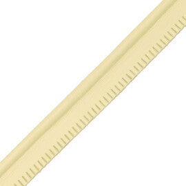 7/32" Leather Piping Trim by Samuel & Sons in Ivory
