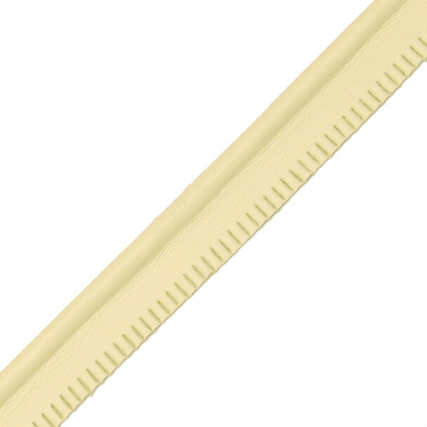 7/32" Leather Piping Trim by Samuel & Sons in Ivory