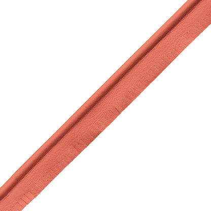 7/32" Leather Piping Trim by Samuel & Sons in Coral