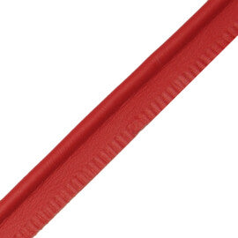 7/32" Leather Piping Trim by Samuel & Sons in Tomato Red